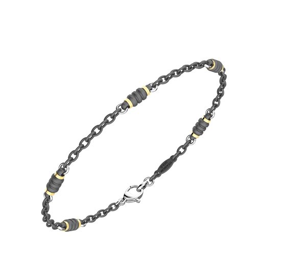 Bracciale Zancan Uomo Eternity Titanium in Titanio ETB428G - ETB428G